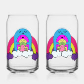 Geestelijke gezondheidsondersteuning blikvorm glas (Achterkant)
