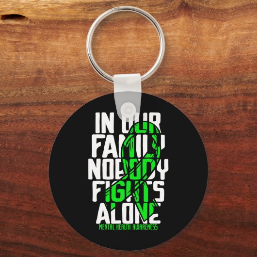 Geestelijke gezondheidsondersteuning Geestelijke g Sleutelhanger (Voorkant)