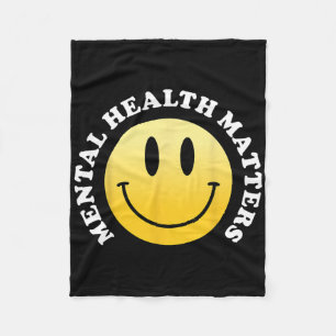 Geestelijke gezondheidsproblemen  fleece deken