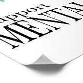 Geestelijke gezondheidsstructuur poster (Hoek)