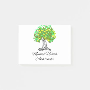 Geestelijke gezondheidsvoorlichting post-it® notes