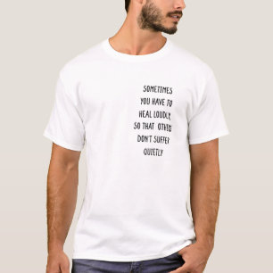 Geestelijke gezondheidsvoorlichting Soms moet je j T-shirt