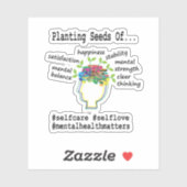 Geestelijke gezondheidsvoorlichting sticker (Vel)