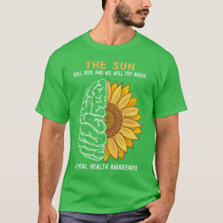 Geestelijke gezondheidsvoorlichting t-shirt