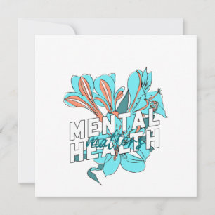 Geestelijke gezondheidsvraagstukken kaart