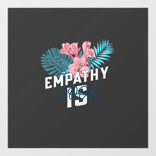 Geestelijke gezondheidsvraagstukken raamsticker