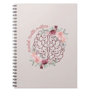 Geestelijke gezondheidsvraagstukken   Rosa Mind Si Notitieboek