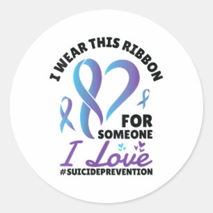 Geestelijke gezondheidszorg 988 Suicide Prevention Ronde Sticker