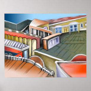 Geestelijke labyrint poster