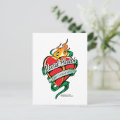 Geestelijke Tattoo Briefkaart (Staand voorkant)