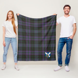 Geestelijken groene plaid fleece deken