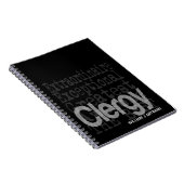 Geestelijken Uitzonderlijke gewoonte Notitieboek (Rechterzijde)