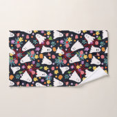 Geesten en bloemen bad handdoek (Handdoek)