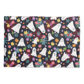 Geesten en bloemen kussensloop (Achterkant)