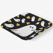 Geesten en Candy Corn Papieren Bordje (Gebogen)
