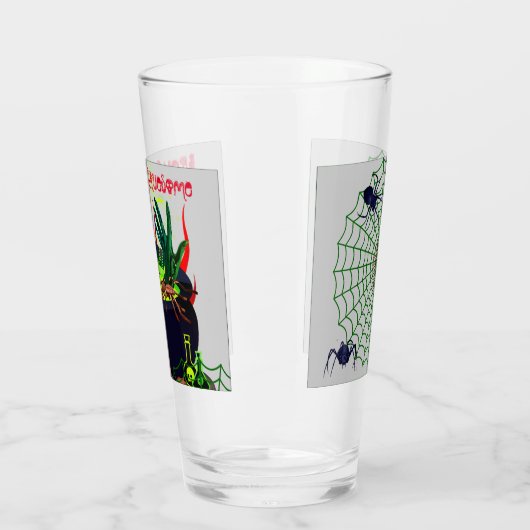 Geesten en Ghouls Halloween Fun Glas (Links)