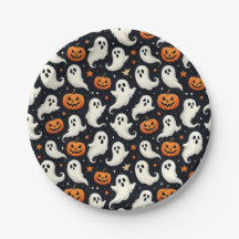 Geesten en Jack O'Lanterns Halloween