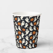 Geesten en Jack O'Lanterns Papieren Bekers (Achterkant)