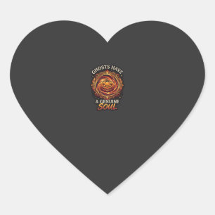Geesten Hebben Echte Ziel Haloween Pompoen Vuur Sw Hart Sticker