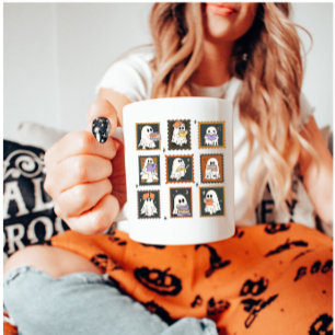 Geesten lezen  Stamp Halloween Koffiemok