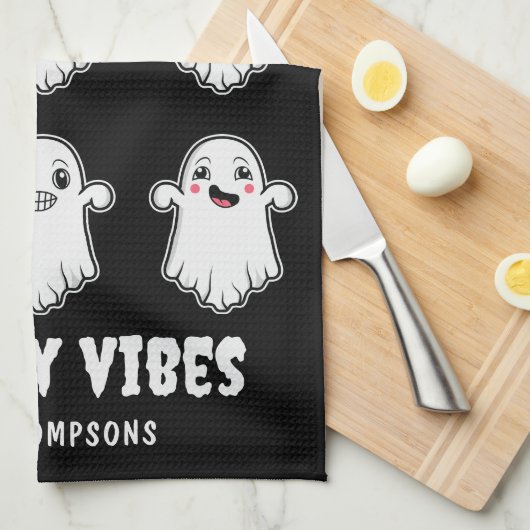 Geesten met verschillende gezichtsuitdrukkingen Ha Theedoek (Quarter Fold)