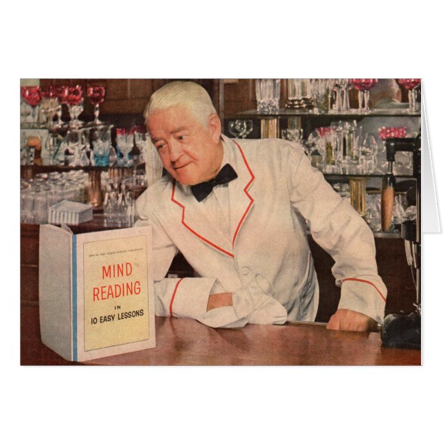 geesteslezing in de bar (Voorkant Horizontaal)