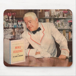 geesteslezing in de bar muismat