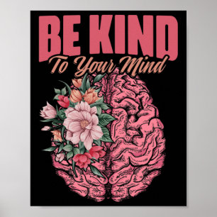 Geestesziekte Geestelijke gezondheid Bewustzijn Poster