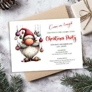 Geestige Grappige Kerstman Klassieke Kerstfeest Ui Kaart