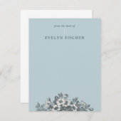 Geëtste bloemenruwe (Voorkant / Achterkant)