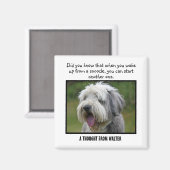 Geëvenaarde Collie Aangepast Magnet van de Douane Magneet (Voorkant / Achterkant)