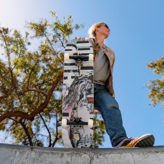 Geëvenaarde kunst skateboard (Buiten 1)