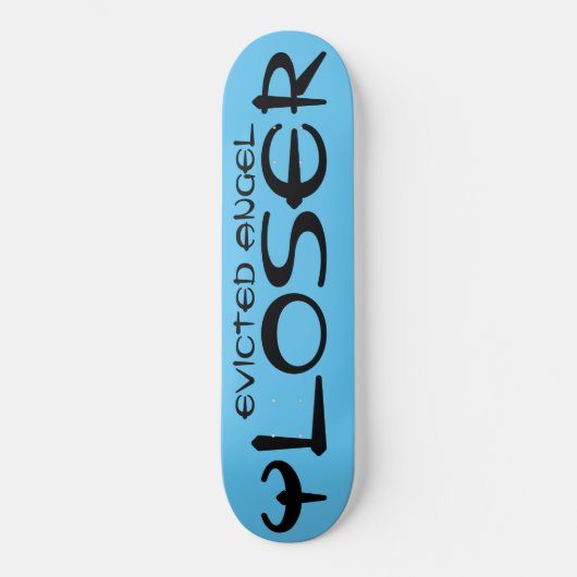 GEEVICIEERDE ANGEL LOSER/TST Skateboard (Voorkant)