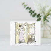 Geëxisteerde Dames, Jane Austen Pride & Prejudice Briefkaart (Staand voorkant)