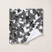 Geëxsorteerd Camo Bad Handdoek (Wasdoekje)