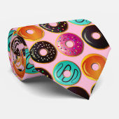 Geëxsorteerd donutpatroon stropdas (Opgerold)