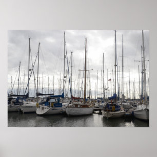 Geëxsorteerde jachten poster