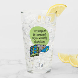 geëxtrudeerde duif glas