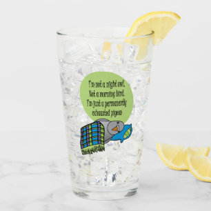 geëxtrudeerde duif glas