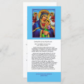 Geez, Amharic en English Prayer ("Our Lady") (Voorkant / Achterkant)