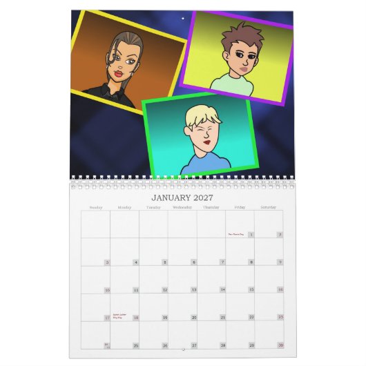 Geez calendrier de Louise 2016 (Jan 2027)
