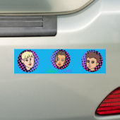 Geez Louise Bumpersticker Colorful (Op auto)