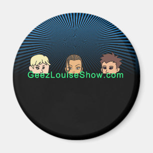 Geez Louise Dark Magnet Magneet