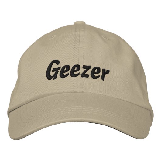 Geezer Casquette brodé / Casquette (Devant)
