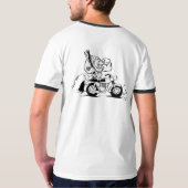 Geezer met een Grudge T-shirt (Achterkant)