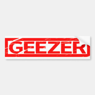 Geezer Stamp Bumpersticker