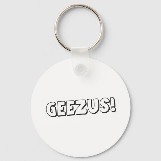 Geezus Sleutelhanger (Voorkant)