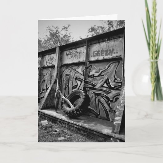 "GEEZY—PEEZY" Carte de Vœux de Bon Rétablissement (Devant)