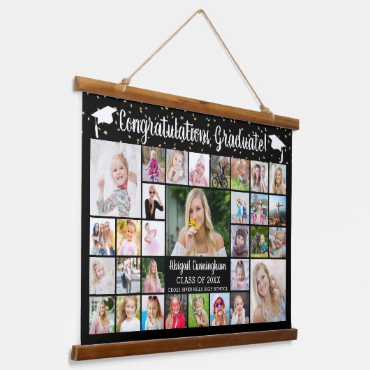 Gefactogrammen Afstuderen 31 Aangepaste kleuren vo Hangend Wandkleed (Gebogen)