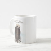 Gefascineerde grappige woordspeling koffiemok (Voorkant links)